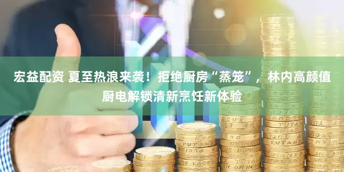 宏益配资 夏至热浪来袭！拒绝厨房“蒸笼”，林内高颜值厨电解锁清新烹饪新体验
