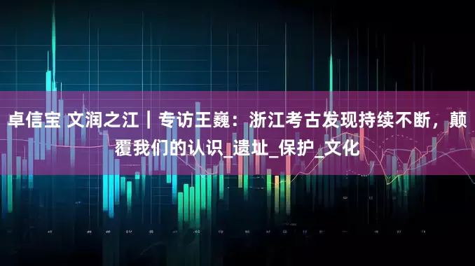 卓信宝 文润之江｜专访王巍：浙江考古发现持续不断，颠覆我们的认识_遗址_保护_文化