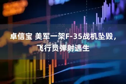 卓信宝 美军一架F-35战机坠毁,飞行员弹射逃生
